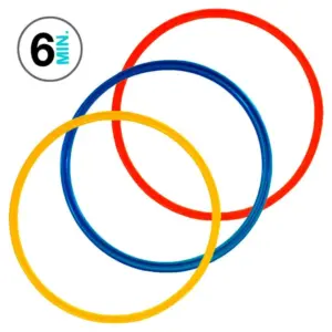 aro plano entrenamiento 60 cm colores