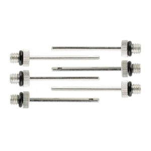 agujas para hinchar balones pack 6 unidades