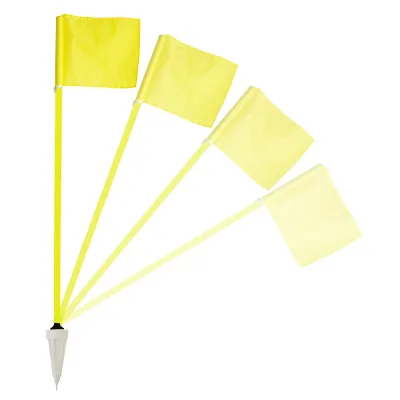 set 4 banderines córner fútbol flexibles set 4 banderines córner fútbol flexibles