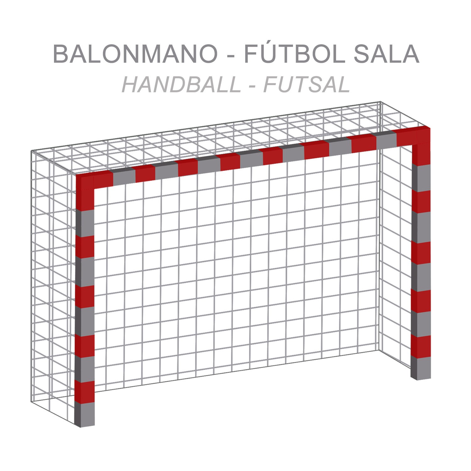 redes portería fútbol sala y balonmano profesionales redes portería fútbol sala y balonmano profesionales