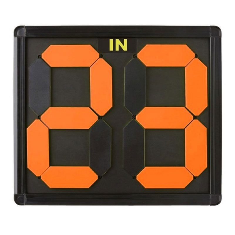 panel cambio jugador 2 dígitos doble cara panel cambio jugador 2 dígitos doble cara