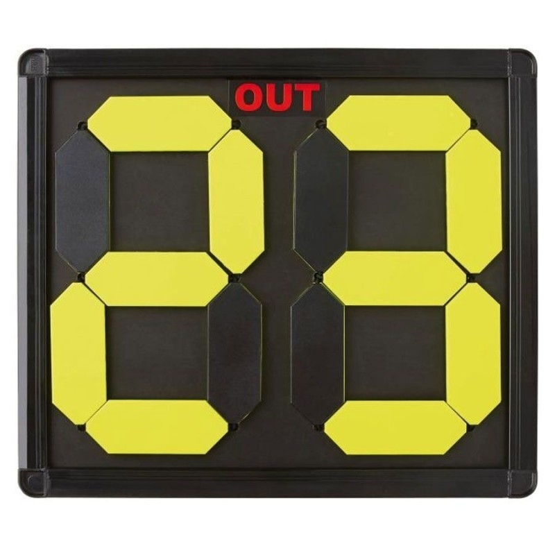 panel cambio jugador 2 dígitos doble cara panel cambio jugador 2 dígitos doble cara